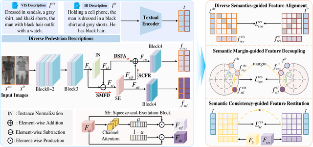 Figure 3 for Diverse Semantics-Guided Feature Alignment and Decoupling for Visible-Infrared Person Re-Identification