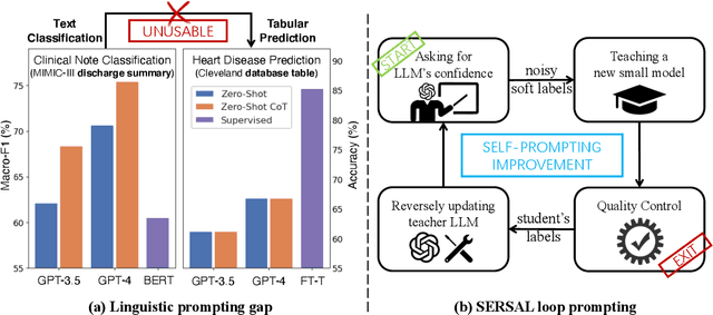 Figure 1 for SERVAL: Synergy Learning between Vertical Models and LLMs towards Oracle-Level Zero-shot Medical Prediction