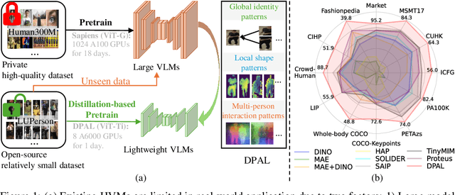 Figure 1 for Dynamic Pattern Alignment Learning for Pretraining Lightweight Human-Centric Vision Models