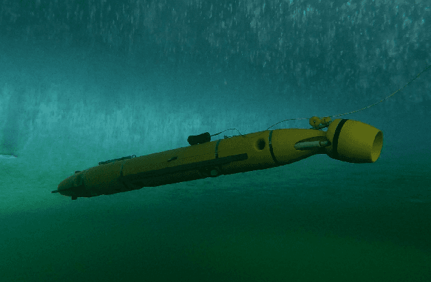 Figure 1 for AUV trajectory optimization with hydrodynamic forces for Icy Moon Exploration