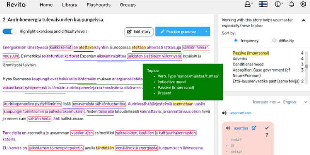 Figure 3 for Linguistic Constructs as the Representation of the Domain Model in an Intelligent Language Tutoring System