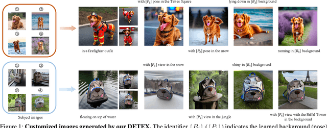 Figure 1 for Decoupled Textual Embeddings for Customized Image Generation