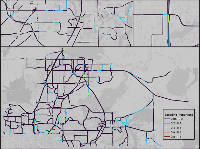 Figure 1 for Using Connected Vehicle Trajectory Data to Evaluate the Effects of Speeding
