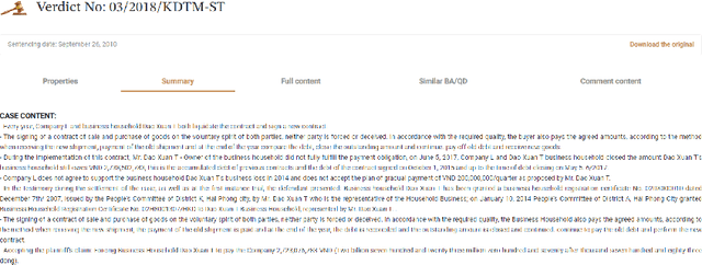 Figure 2 for A Deep Learning-Based System for Automatic Case Summarization