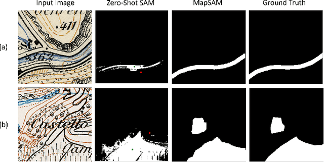 Figure 1 for MapSAM: Adapting Segment Anything Model for Automated Feature Detection in Historical Maps