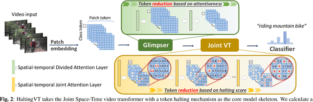 Figure 3 for HaltingVT: Adaptive Token Halting Transformer for Efficient Video Recognition