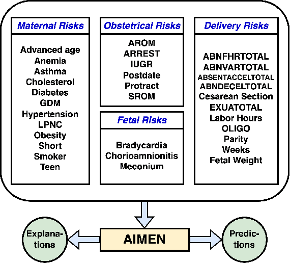 Figure 1 for Use of What-if Scenarios to Help Explain Artificial Intelligence Models for Neonatal Health
