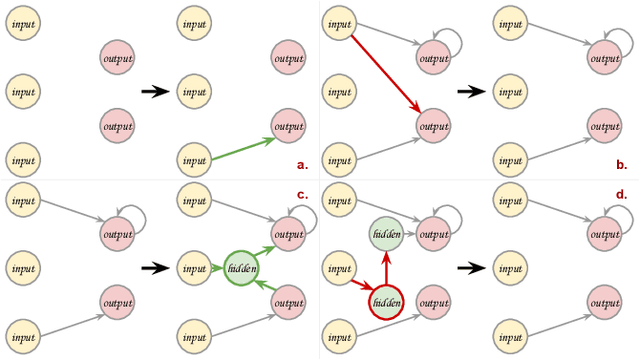 Figure 1 for Neuroevolution of Recurrent Architectures on Control Tasks