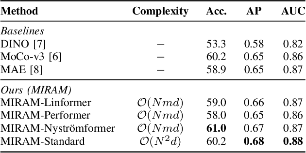 Figure 4 for MIRAM: Masked Image Reconstruction Across Multiple Scales for Breast Lesion Risk Prediction
