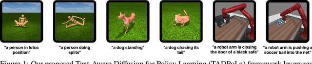 Figure 1 for Text-Aware Diffusion for Policy Learning