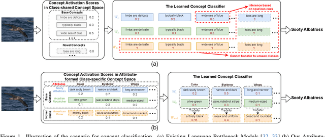Figure 1 for Attribute-formed Class-specific Concept Space: Endowing Language Bottleneck Model with Better Interpretability and Scalability