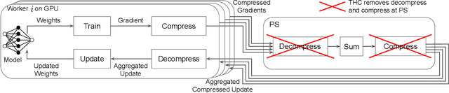 Figure 1 for THC: Accelerating Distributed Deep Learning Using Tensor Homomorphic Compression