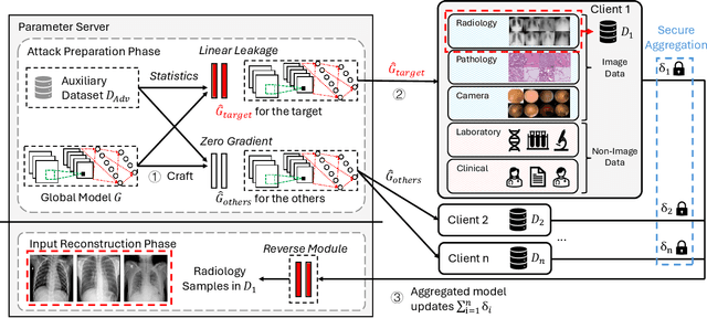Figure 3 for Harvesting Private Medical Images in Federated Learning Systems with Crafted Models